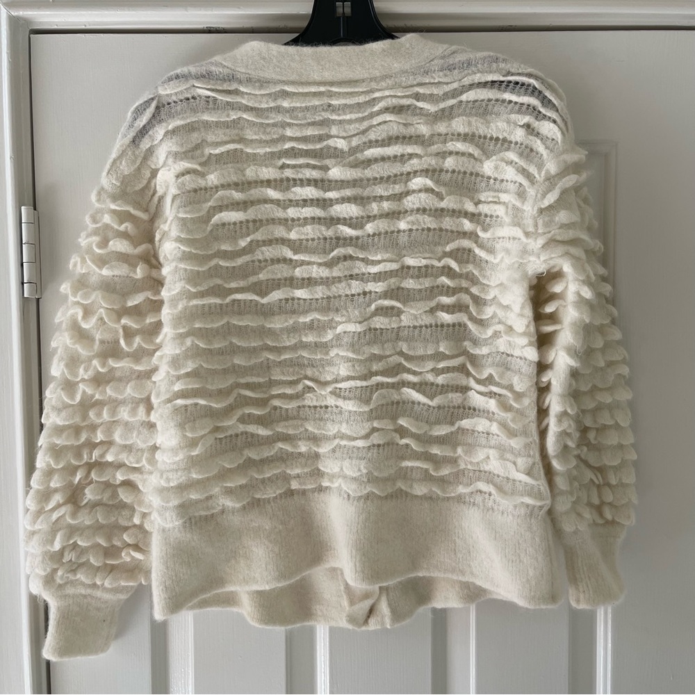 Zimmermann Scalloped Alpaca Blend Cardigan - Picture 10 of 12
